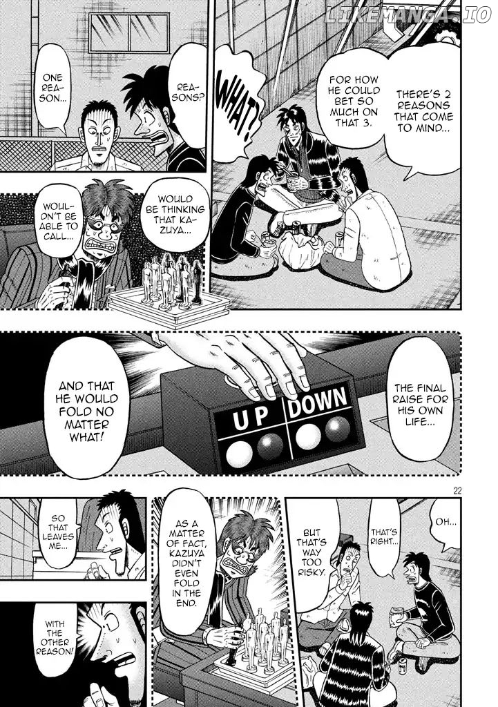 Kaiji series - 6th Part: Tobaku Datenroku Kaiji: 24oku Dasshutsu Hen chapter 6 - page 20