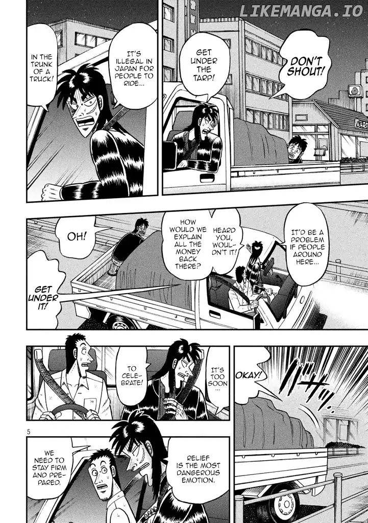 Kaiji series - 6th Part: Tobaku Datenroku Kaiji: 24oku Dasshutsu Hen chapter 6 - page 5