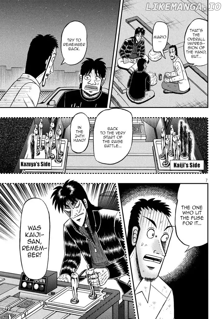 Kaiji series - 6th Part: Tobaku Datenroku Kaiji: 24oku Dasshutsu Hen chapter 7 - page 7