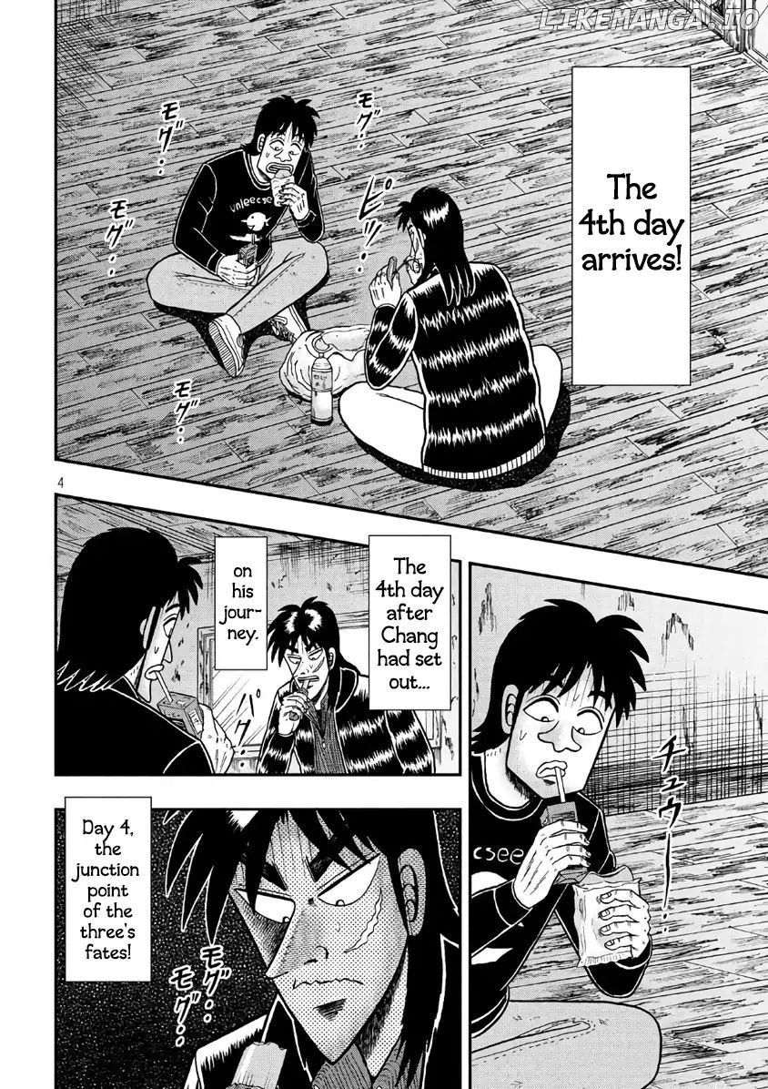 Kaiji series - 6th Part: Tobaku Datenroku Kaiji: 24oku Dasshutsu Hen chapter 31 - page 4