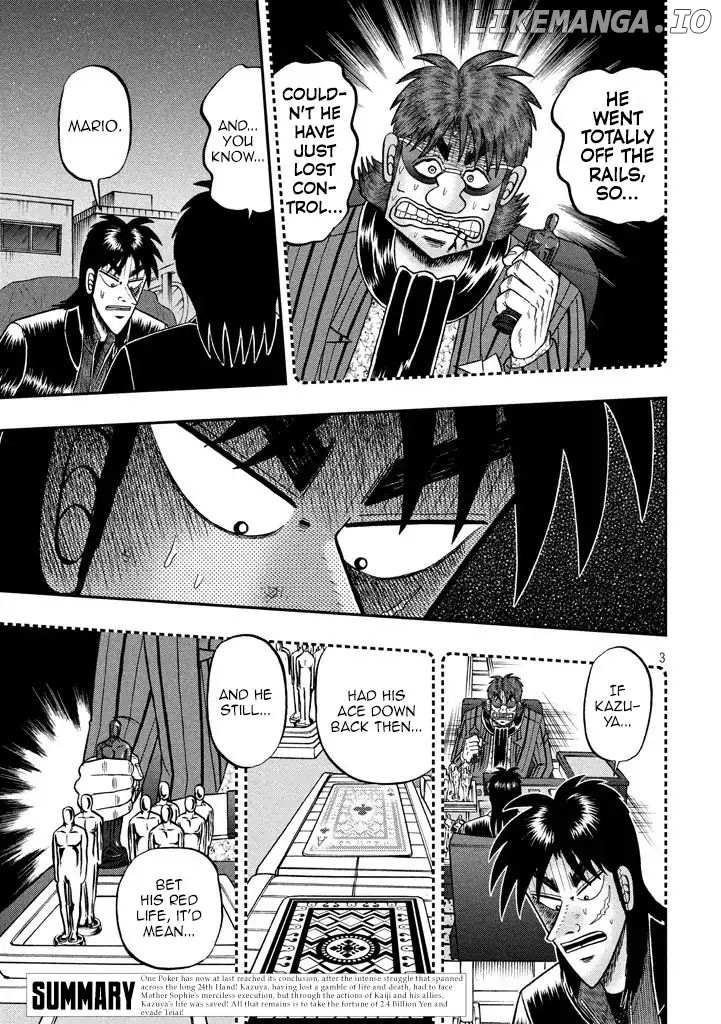 Kaiji series - 6th Part: Tobaku Datenroku Kaiji: 24oku Dasshutsu Hen chapter 10 - page 3