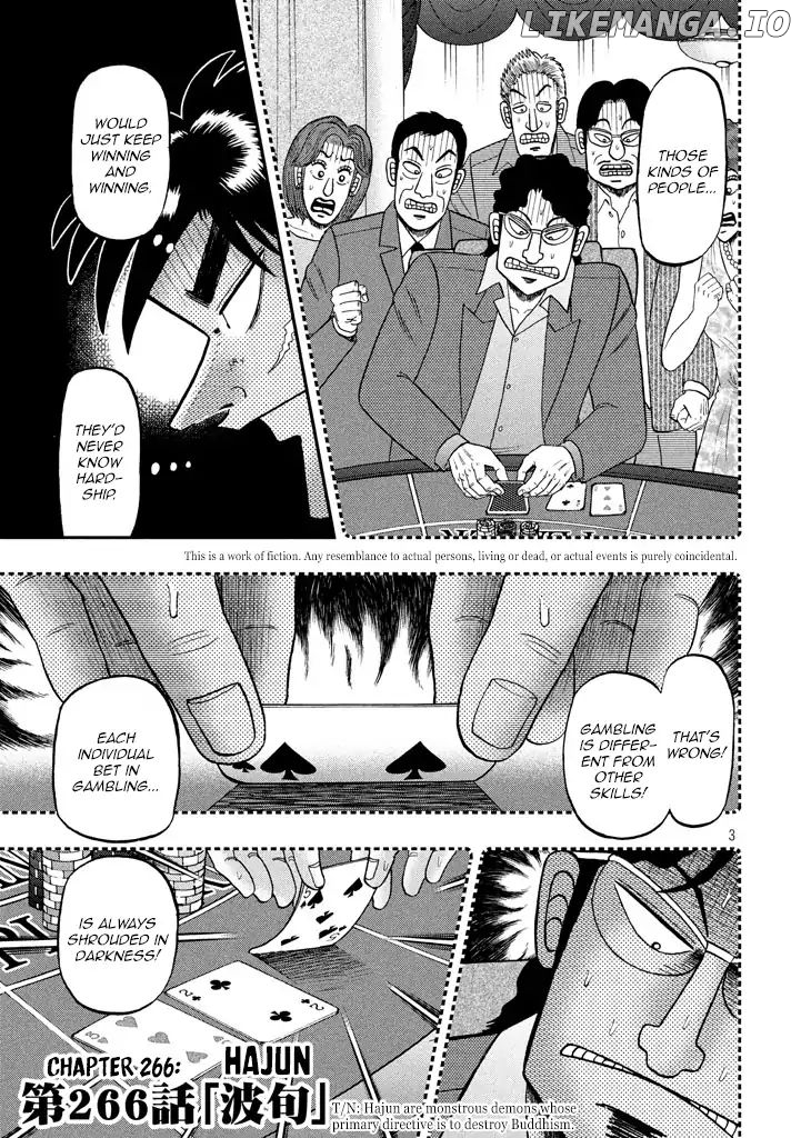 Kaiji series - 6th Part: Tobaku Datenroku Kaiji: 24oku Dasshutsu Hen chapter 11 - page 3
