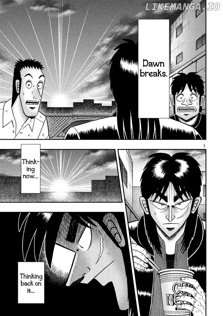 Kaiji series - 6th Part: Tobaku Datenroku Kaiji: 24oku Dasshutsu Hen chapter 11 - page 5