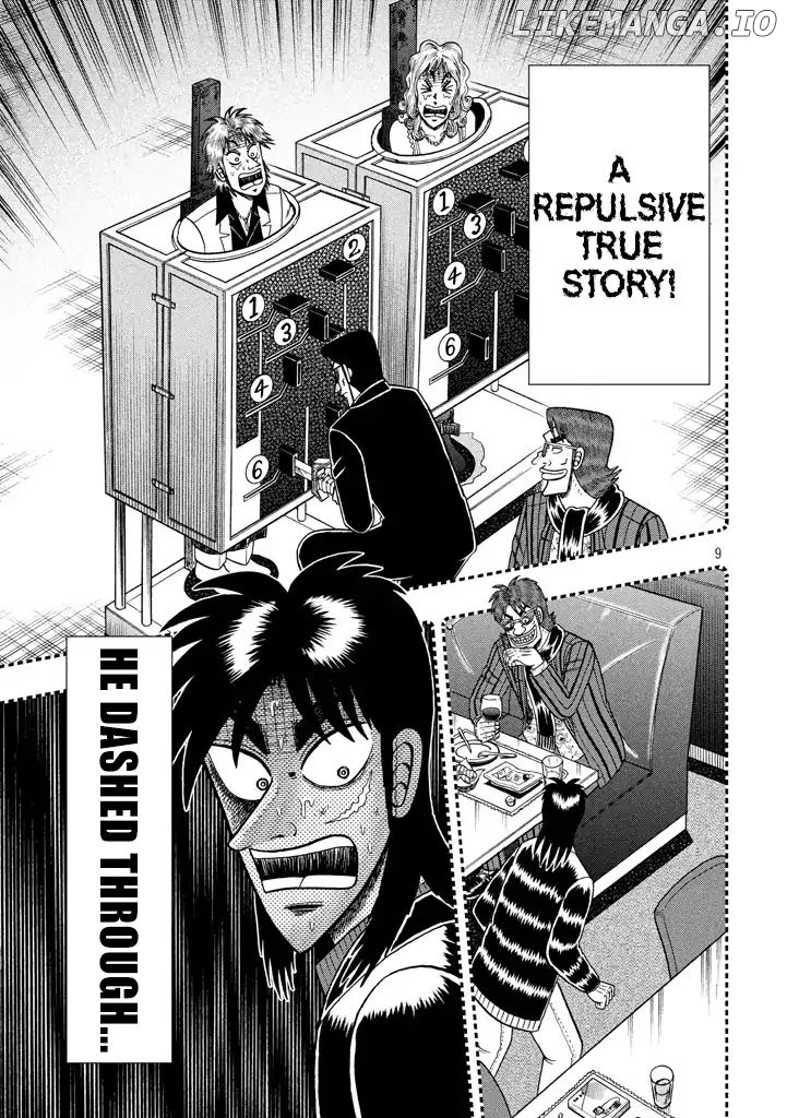 Kaiji series - 6th Part: Tobaku Datenroku Kaiji: 24oku Dasshutsu Hen chapter 11 - page 9