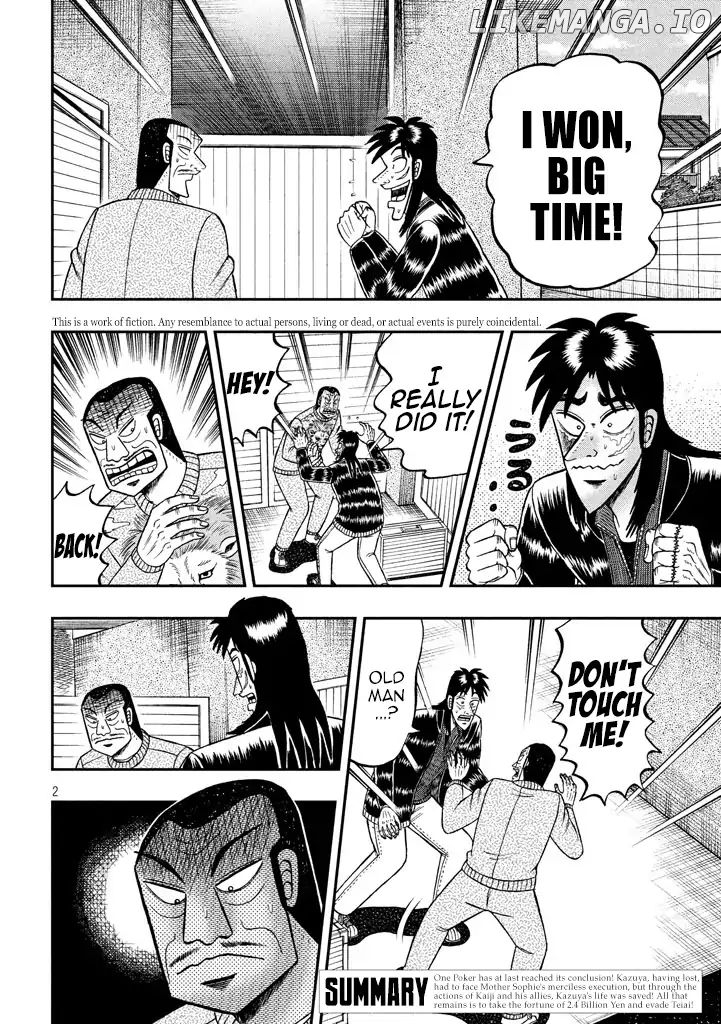 Kaiji series - 6th Part: Tobaku Datenroku Kaiji: 24oku Dasshutsu Hen chapter 13 - page 2
