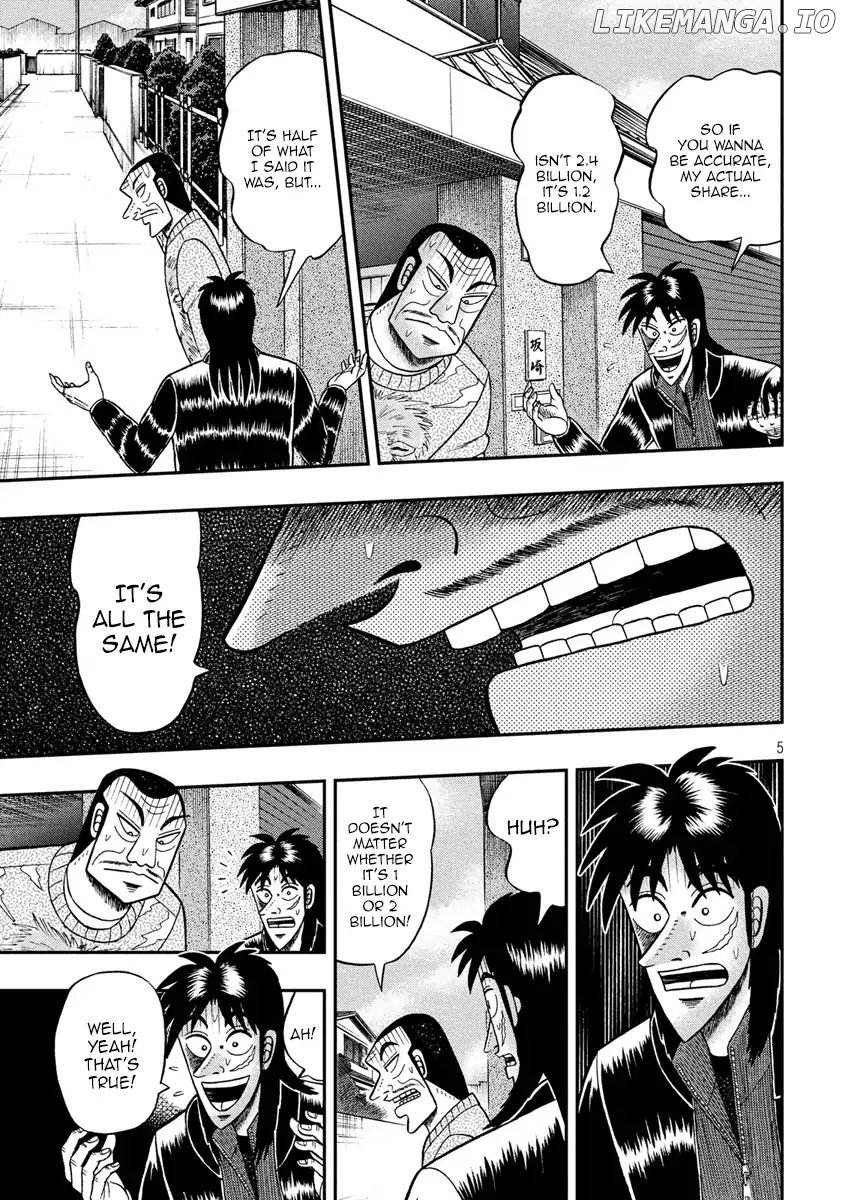 Kaiji series - 6th Part: Tobaku Datenroku Kaiji: 24oku Dasshutsu Hen chapter 14 - page 5