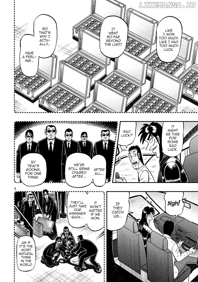 Kaiji series - 6th Part: Tobaku Datenroku Kaiji: 24oku Dasshutsu Hen chapter 16 - page 8