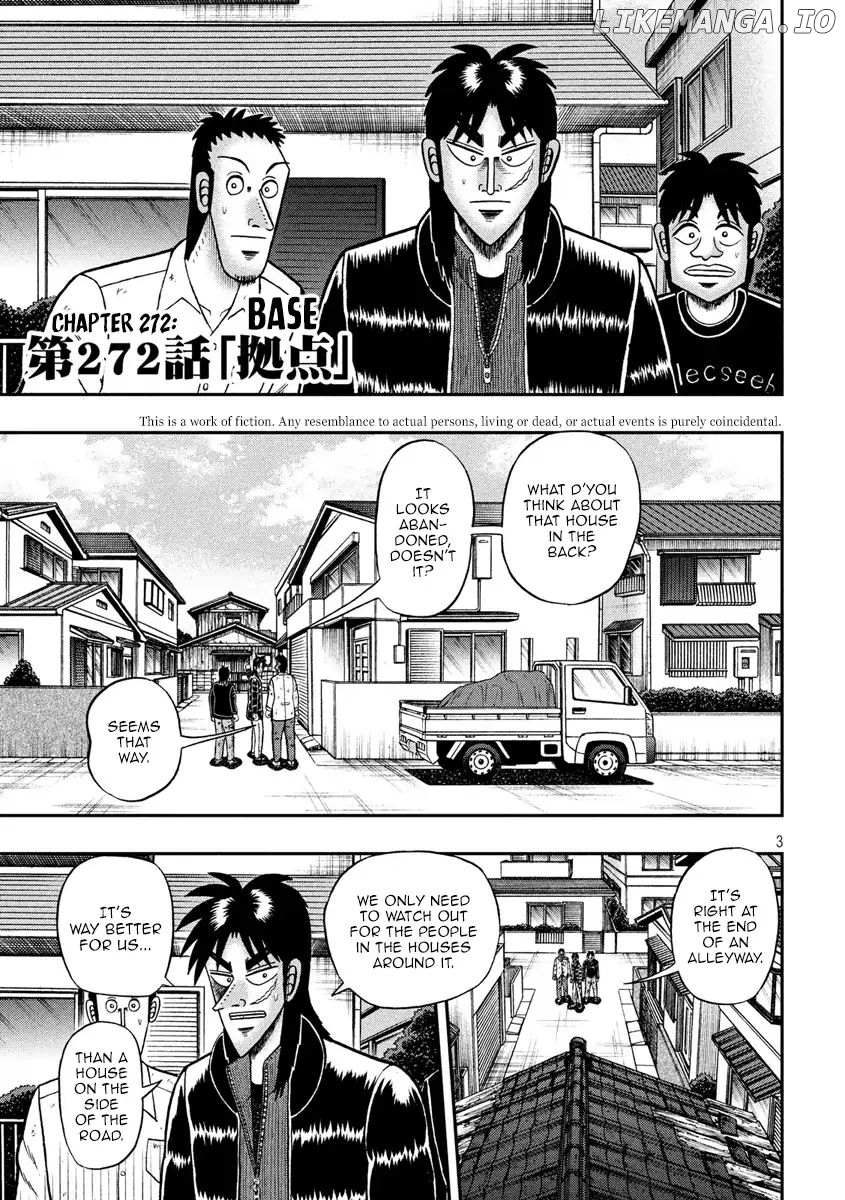 Kaiji series - 6th Part: Tobaku Datenroku Kaiji: 24oku Dasshutsu Hen chapter 17 - page 3