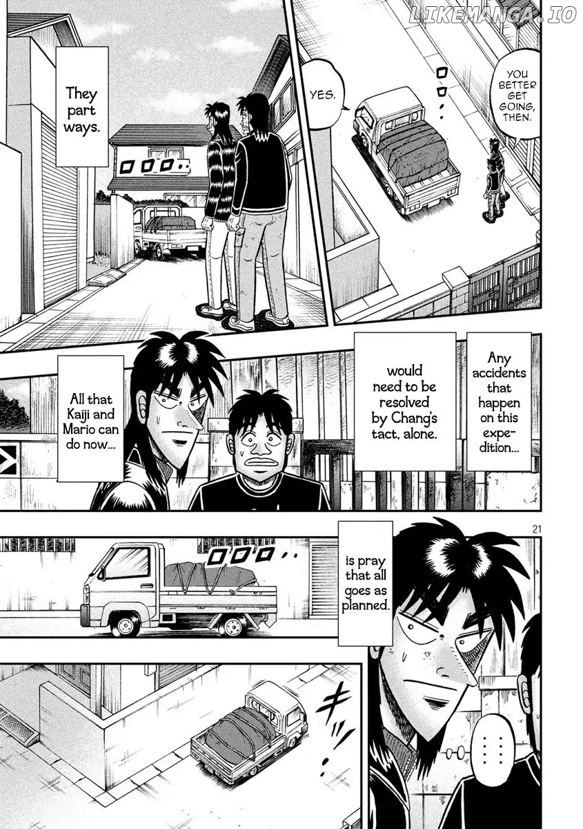 Kaiji series - 6th Part: Tobaku Datenroku Kaiji: 24oku Dasshutsu Hen chapter 18 - page 21