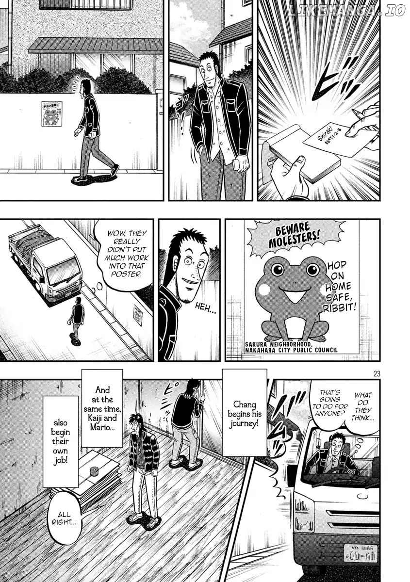 Kaiji series - 6th Part: Tobaku Datenroku Kaiji: 24oku Dasshutsu Hen chapter 18 - page 23