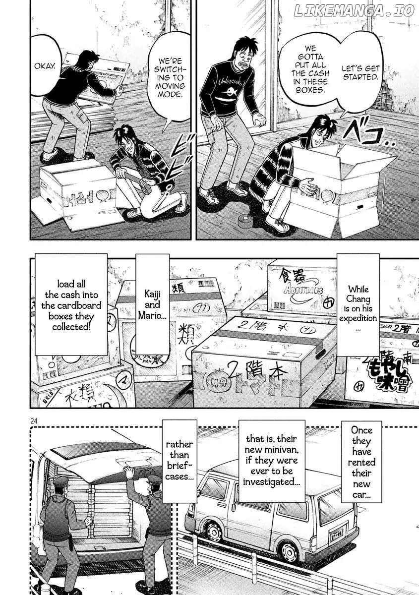 Kaiji series - 6th Part: Tobaku Datenroku Kaiji: 24oku Dasshutsu Hen chapter 18 - page 24