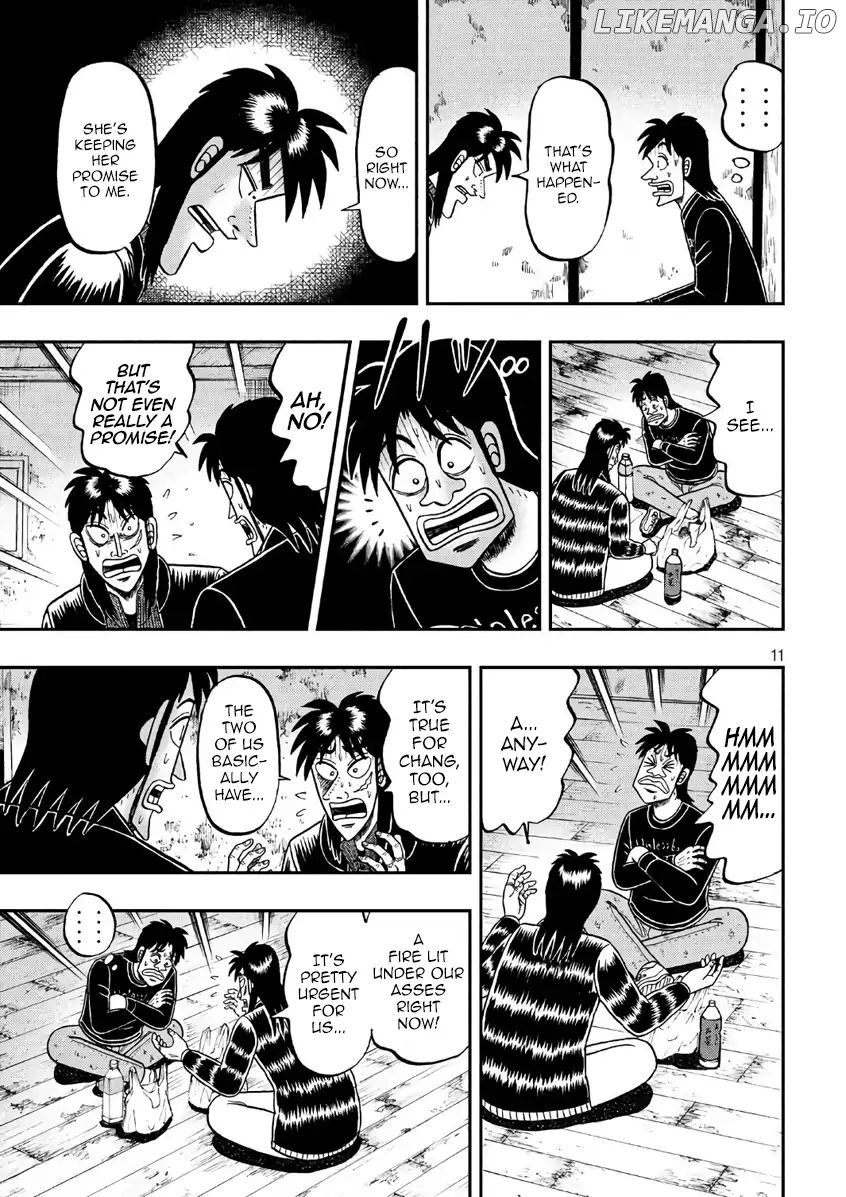 Kaiji series - 6th Part: Tobaku Datenroku Kaiji: 24oku Dasshutsu Hen chapter 30 - page 11
