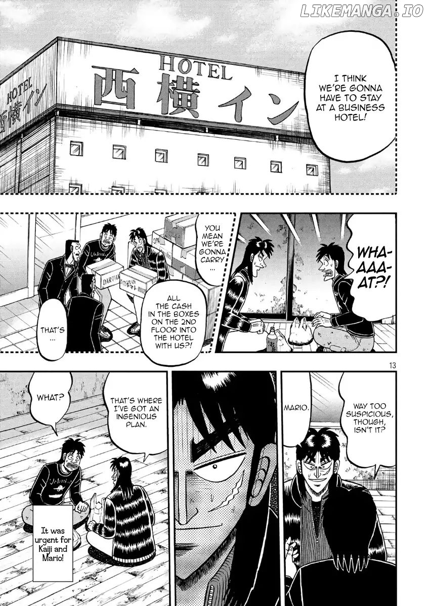 Kaiji series - 6th Part: Tobaku Datenroku Kaiji: 24oku Dasshutsu Hen chapter 30 - page 13