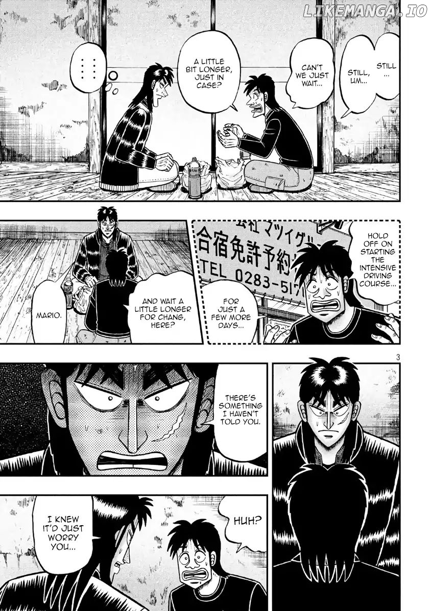 Kaiji series - 6th Part: Tobaku Datenroku Kaiji: 24oku Dasshutsu Hen chapter 30 - page 3