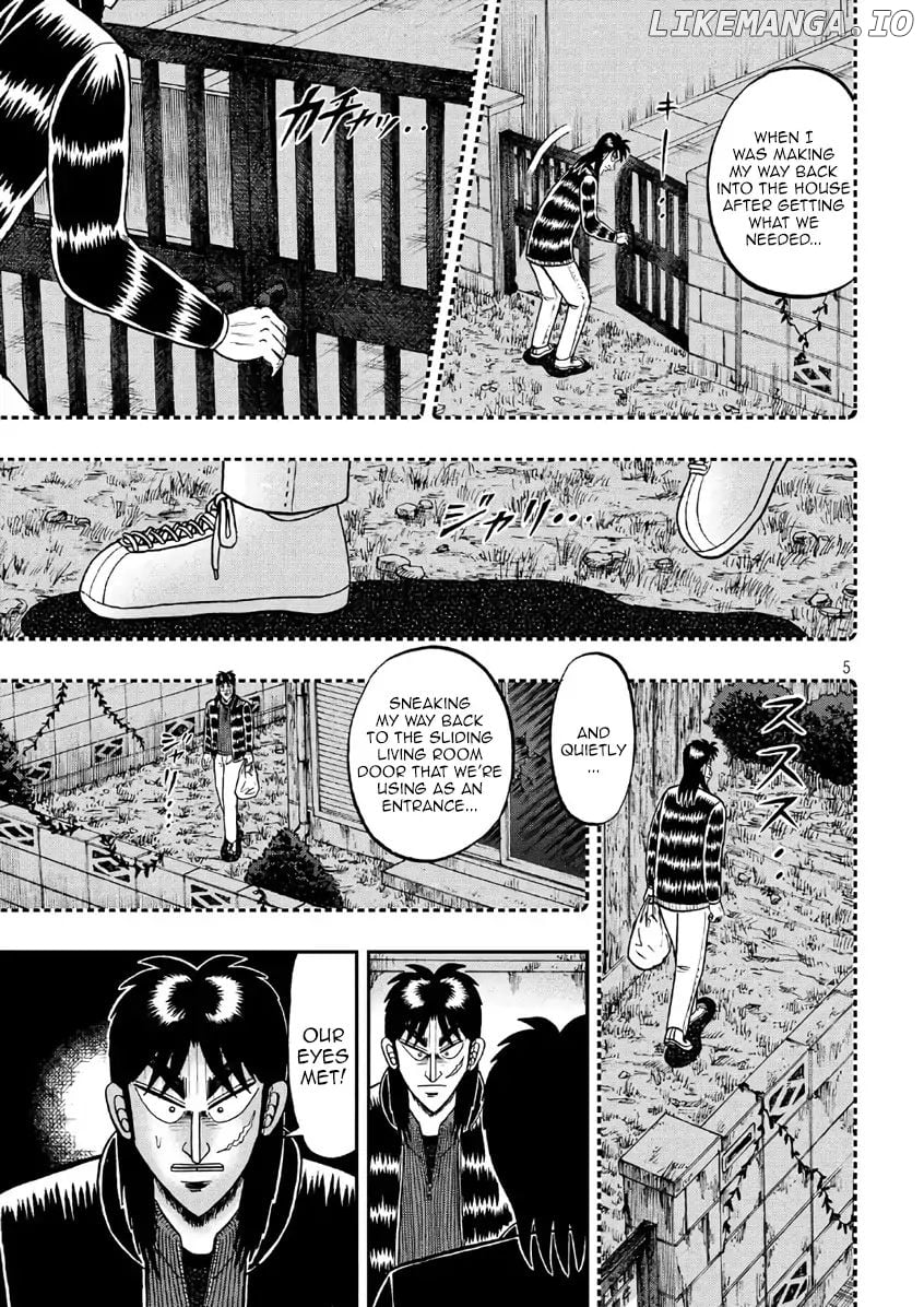 Kaiji series - 6th Part: Tobaku Datenroku Kaiji: 24oku Dasshutsu Hen chapter 30 - page 5