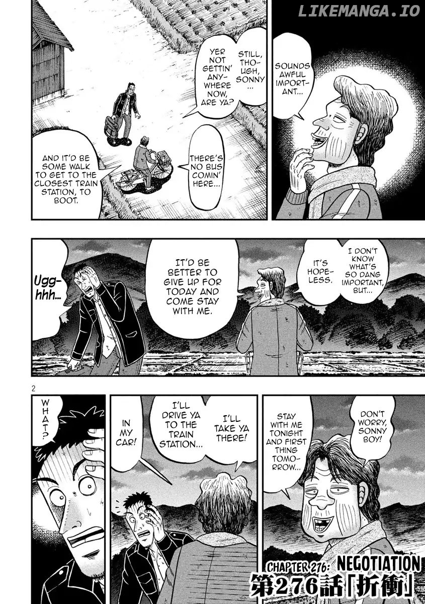 Kaiji series - 6th Part: Tobaku Datenroku Kaiji: 24oku Dasshutsu Hen chapter 21 - page 2