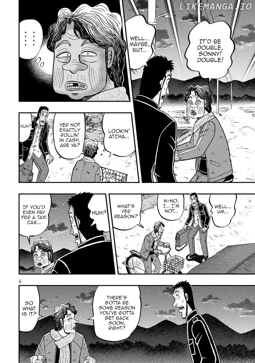 Kaiji series - 6th Part: Tobaku Datenroku Kaiji: 24oku Dasshutsu Hen chapter 21 - page 6