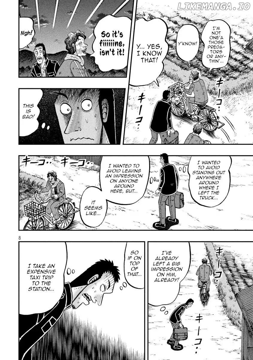 Kaiji series - 6th Part: Tobaku Datenroku Kaiji: 24oku Dasshutsu Hen chapter 21 - page 8