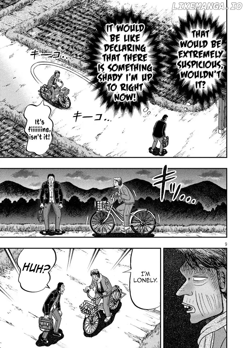 Kaiji series - 6th Part: Tobaku Datenroku Kaiji: 24oku Dasshutsu Hen chapter 21 - page 9
