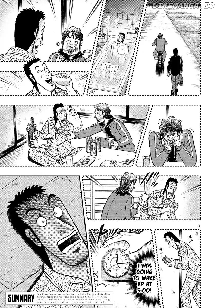 Kaiji series - 6th Part: Tobaku Datenroku Kaiji: 24oku Dasshutsu Hen chapter 23 - page 3