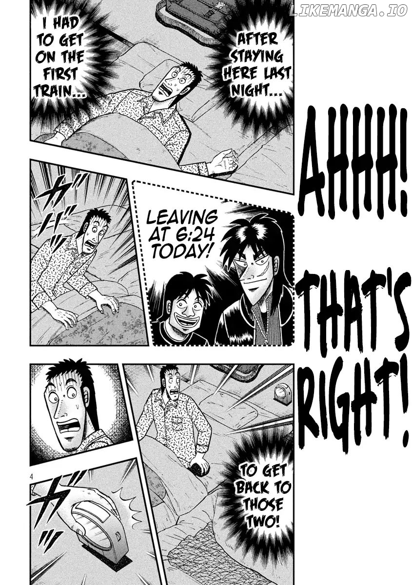 Kaiji series - 6th Part: Tobaku Datenroku Kaiji: 24oku Dasshutsu Hen chapter 23 - page 4