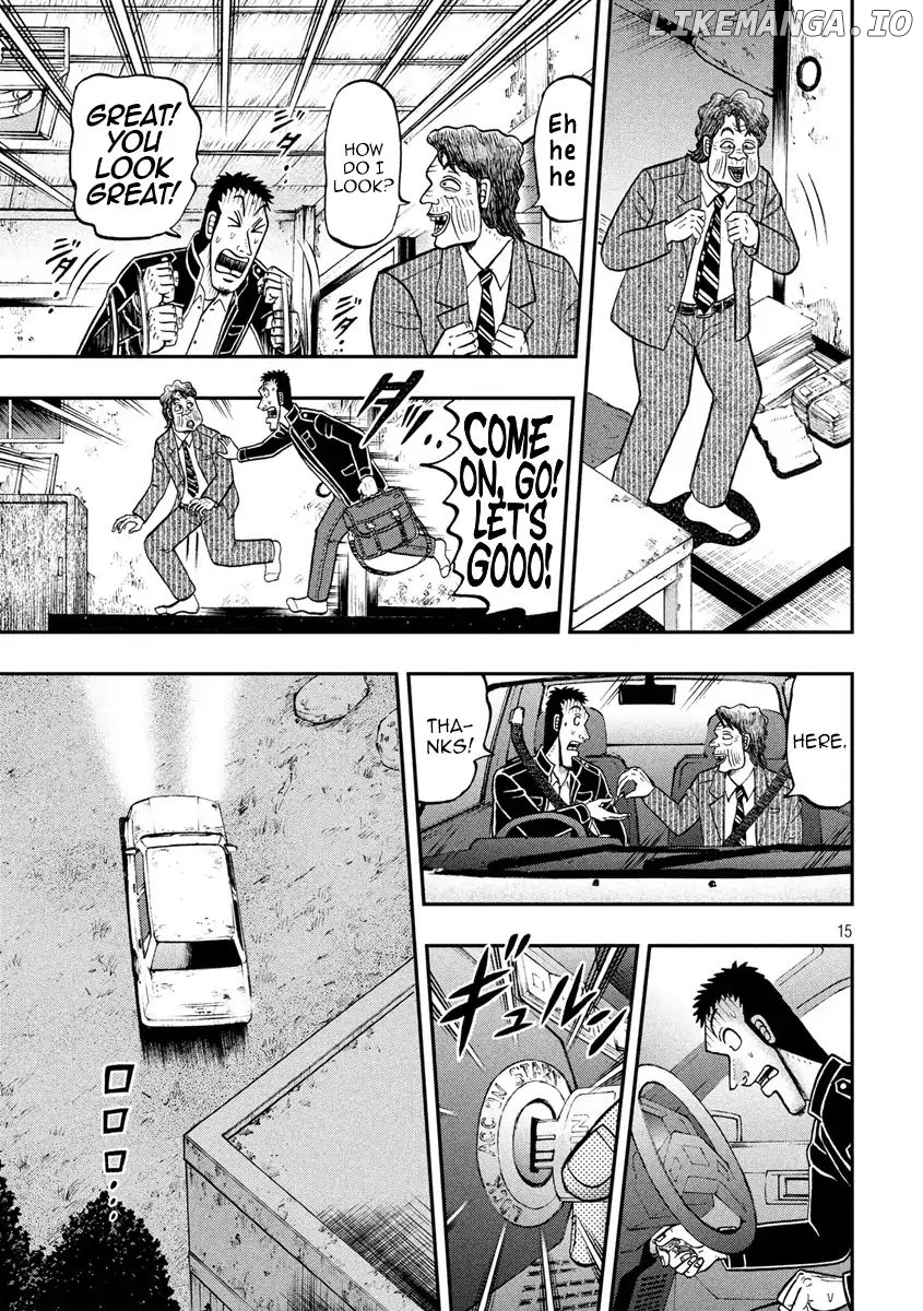 Kaiji series - 6th Part: Tobaku Datenroku Kaiji: 24oku Dasshutsu Hen chapter 24 - page 15