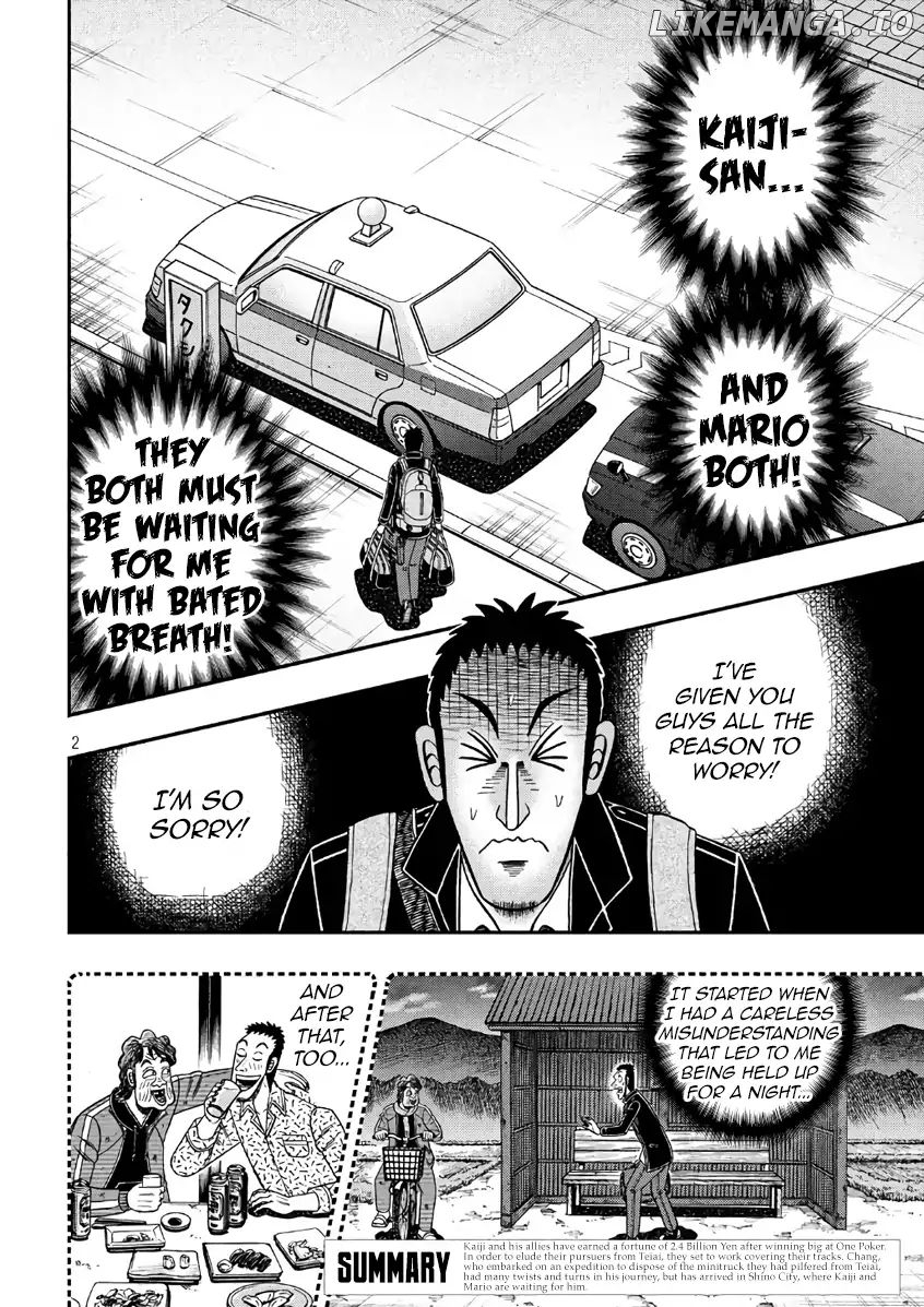 Kaiji series - 6th Part: Tobaku Datenroku Kaiji: 24oku Dasshutsu Hen chapter 28 - page 2