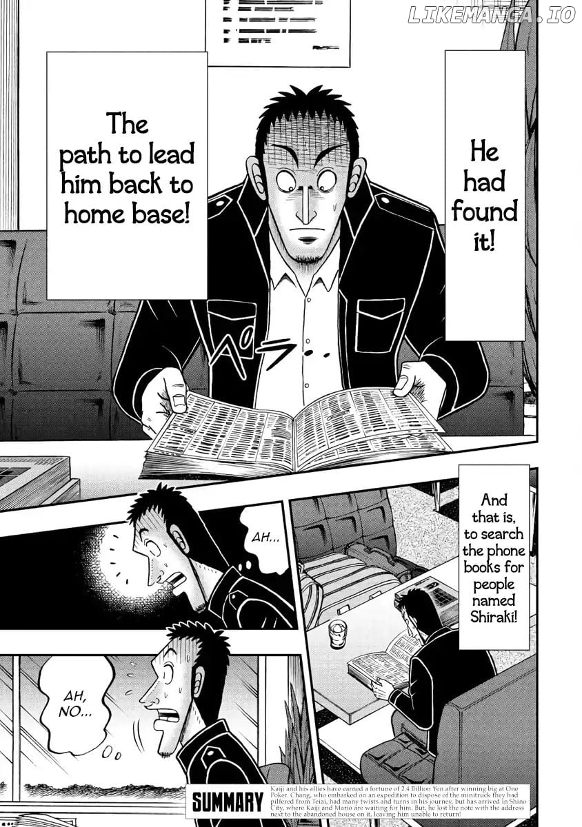 Kaiji series - 6th Part: Tobaku Datenroku Kaiji: 24oku Dasshutsu Hen chapter 29 - page 2