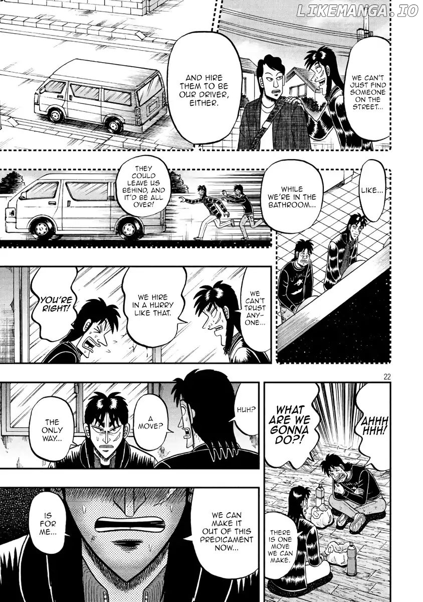 Kaiji series - 6th Part: Tobaku Datenroku Kaiji: 24oku Dasshutsu Hen chapter 29 - page 21