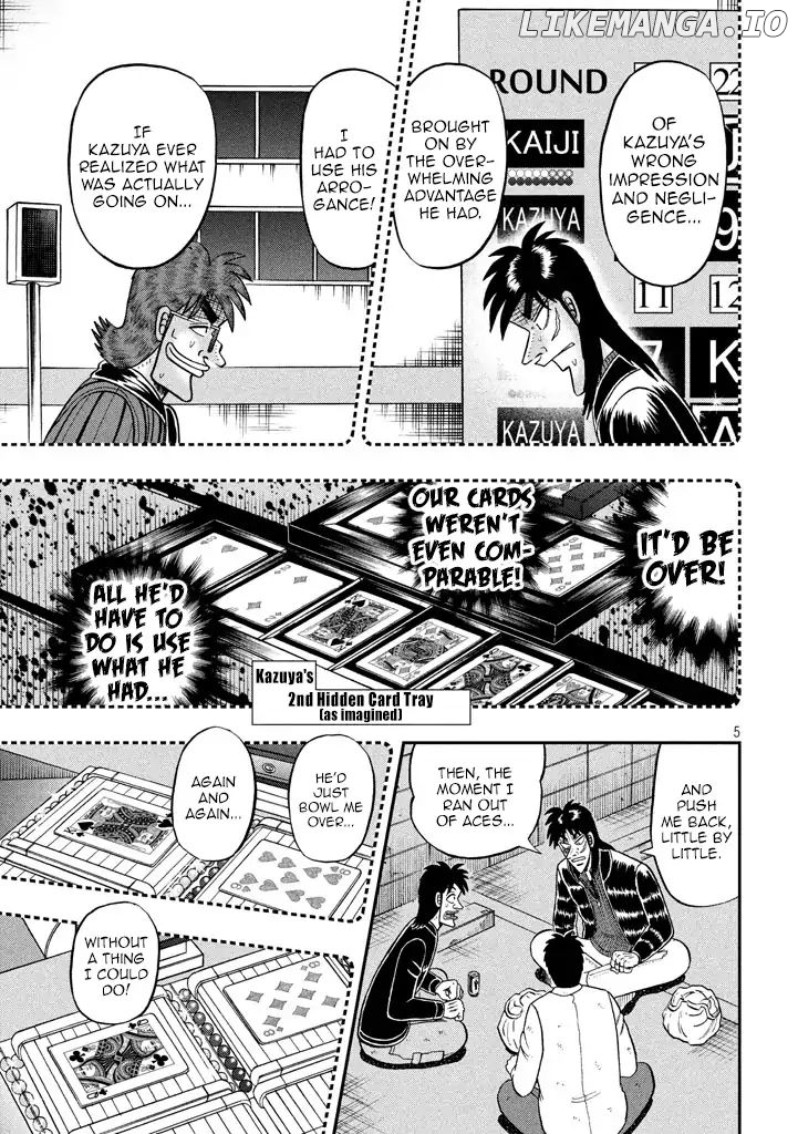 Kaiji series - 6th Part: Tobaku Datenroku Kaiji: 24oku Dasshutsu Hen chapter 9 - page 5