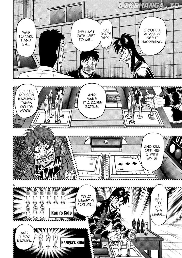 Kaiji series - 6th Part: Tobaku Datenroku Kaiji: 24oku Dasshutsu Hen chapter 9 - page 6