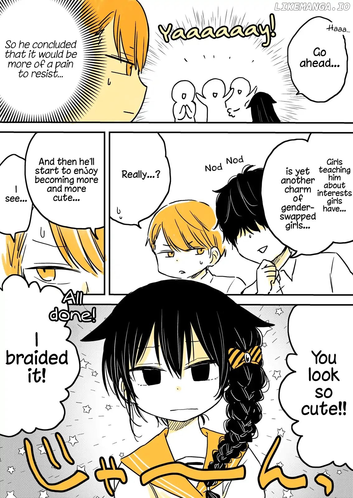 About A Lazy High School Guy Who Woke Up As A Girl One Morning chapter 5 - page 2
