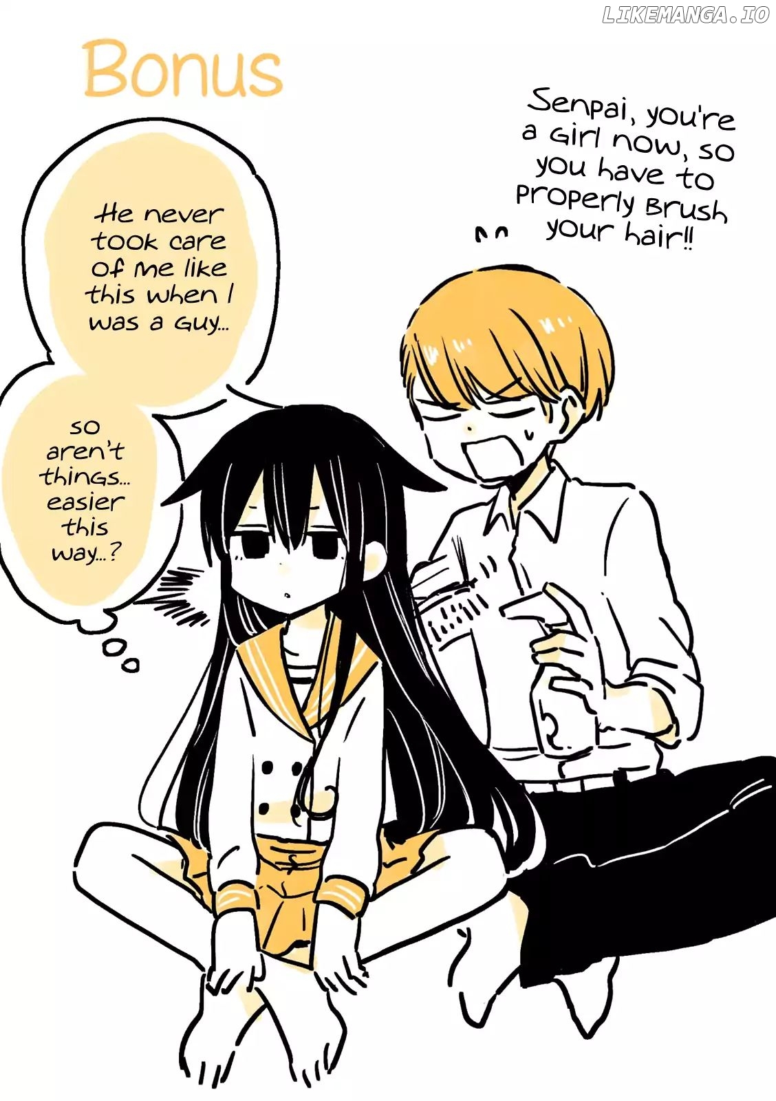 About A Lazy High School Guy Who Woke Up As A Girl One Morning chapter 4 - page 5