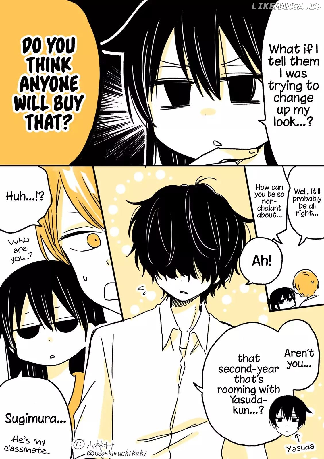 About A Lazy High School Guy Who Woke Up As A Girl One Morning chapter 3 - page 3