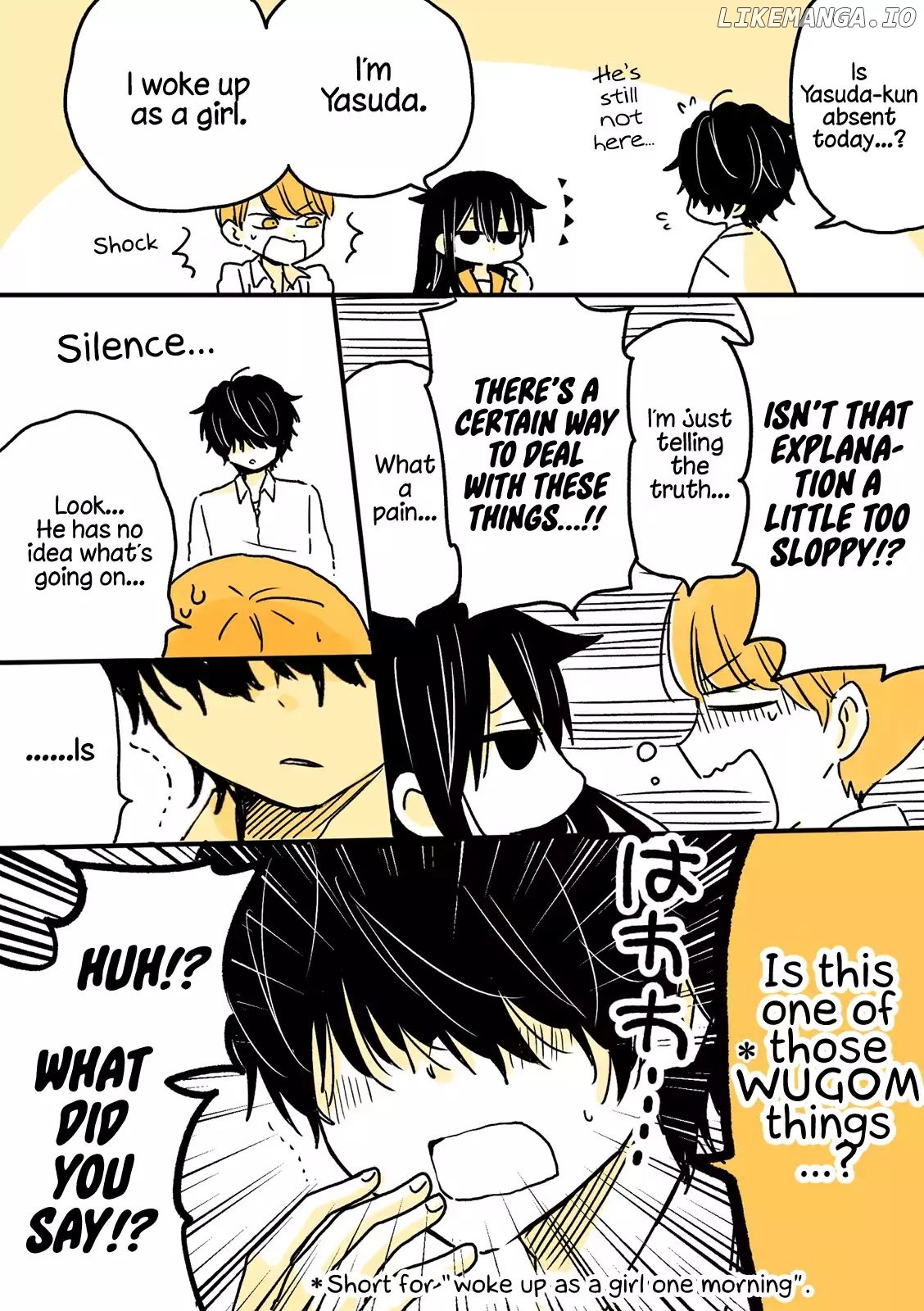 About A Lazy High School Guy Who Woke Up As A Girl One Morning chapter 3 - page 4