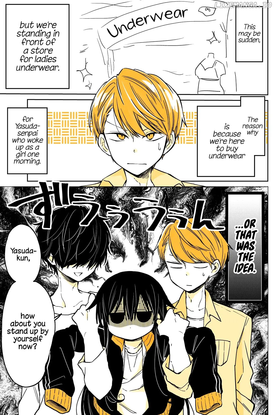 About A Lazy High School Guy Who Woke Up As A Girl One Morning chapter 10 - page 2