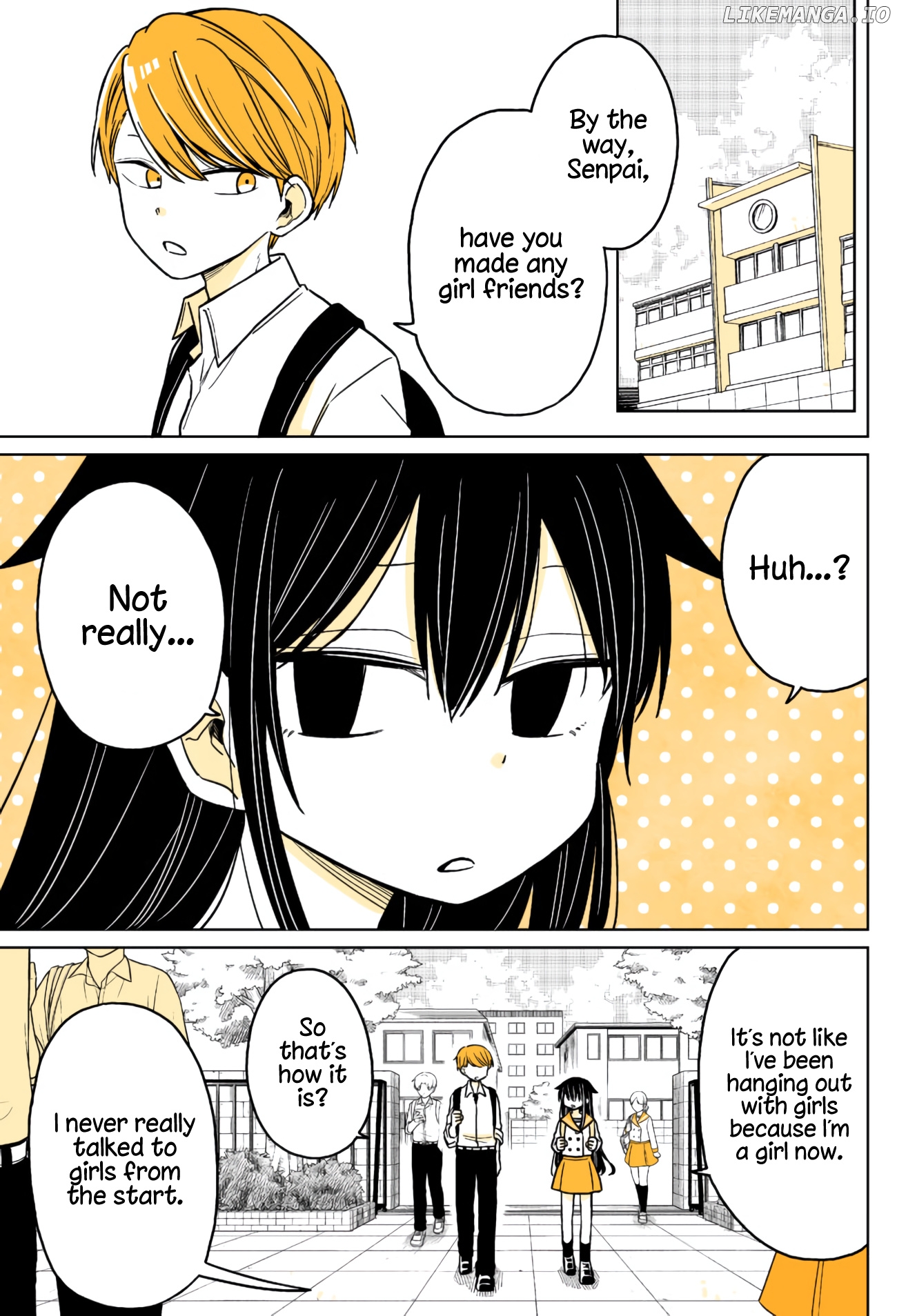 About A Lazy High School Guy Who Woke Up As A Girl One Morning chapter 12 - page 2