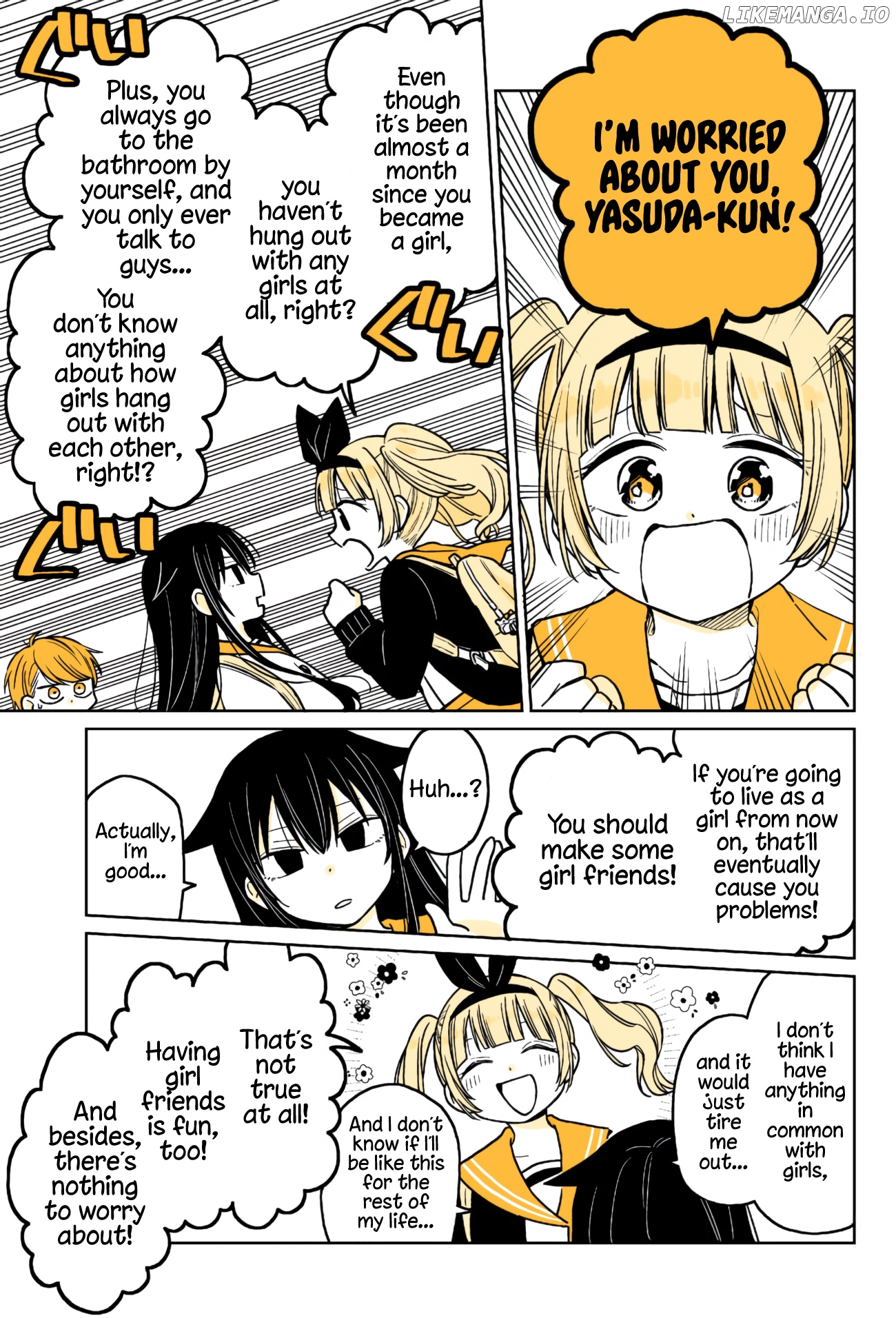About A Lazy High School Guy Who Woke Up As A Girl One Morning chapter 12 - page 5
