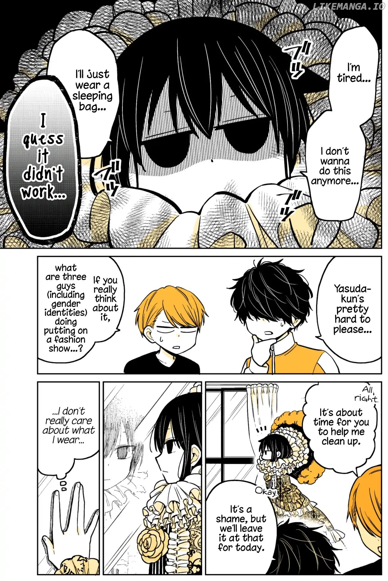 About A Lazy High School Guy Who Woke Up As A Girl One Morning chapter 11.5 - page 4