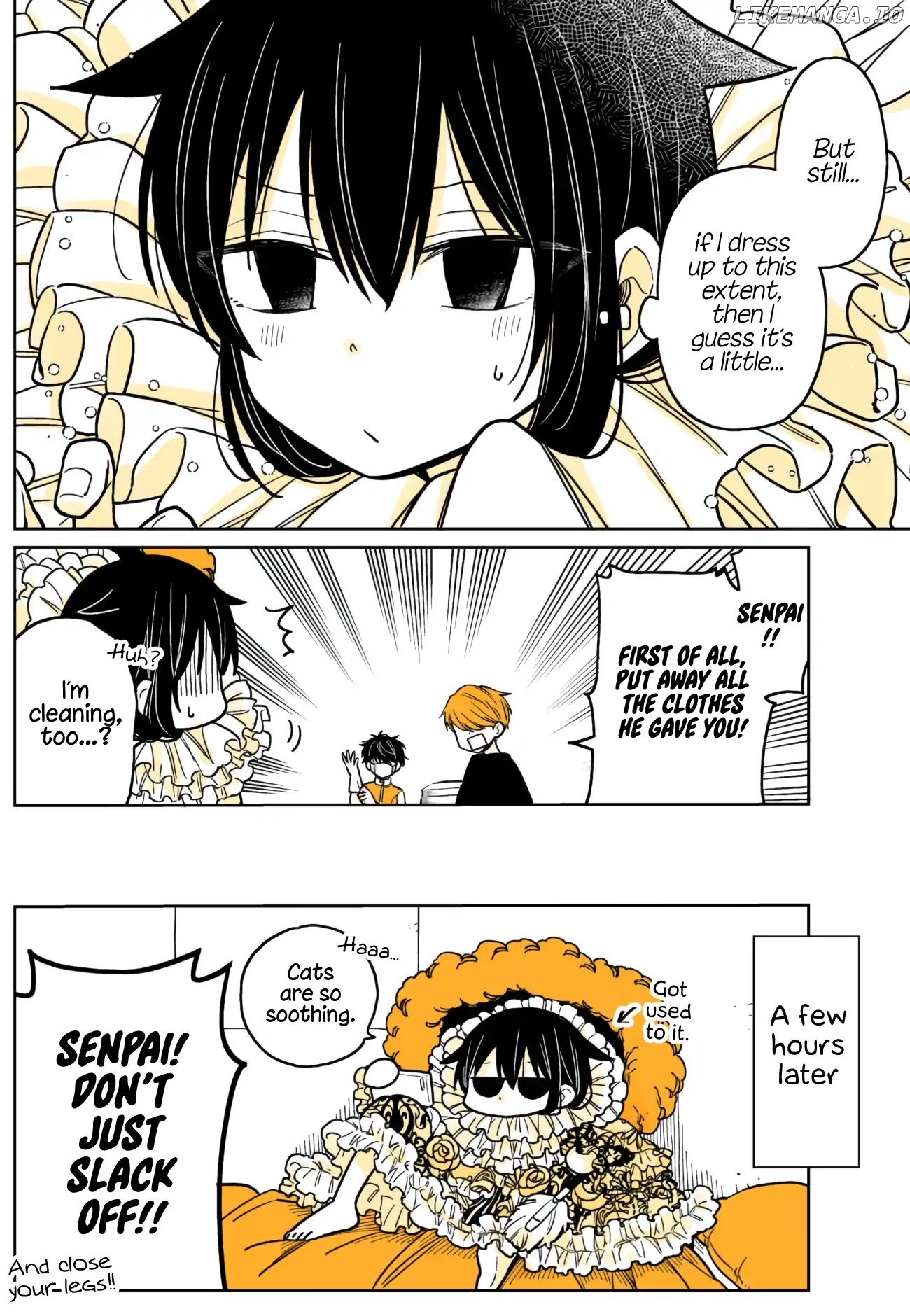 About A Lazy High School Guy Who Woke Up As A Girl One Morning chapter 11.5 - page 5