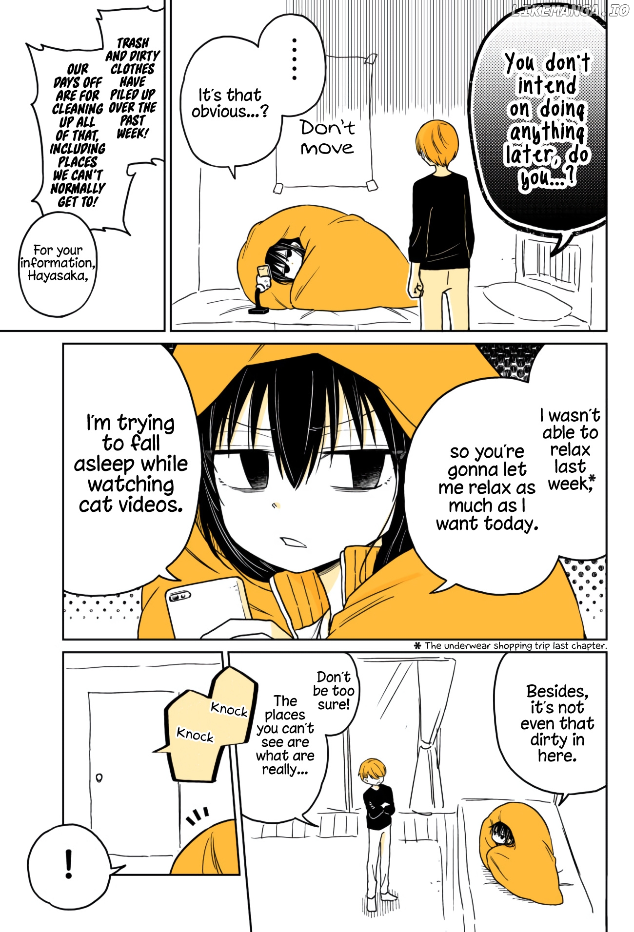 About A Lazy High School Guy Who Woke Up As A Girl One Morning chapter 11 - page 3