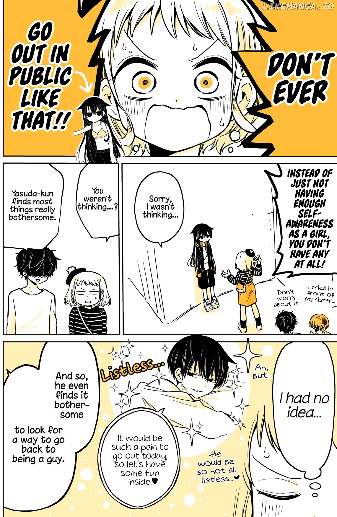 About A Lazy High School Guy Who Woke Up As A Girl One Morning chapter 10.6 - page 2