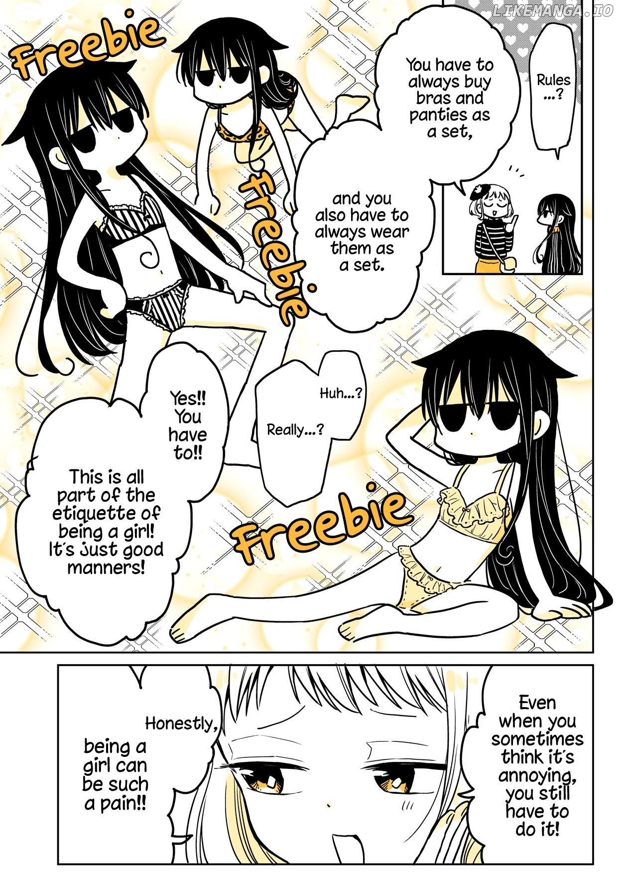 About A Lazy High School Guy Who Woke Up As A Girl One Morning chapter 10.6 - page 5