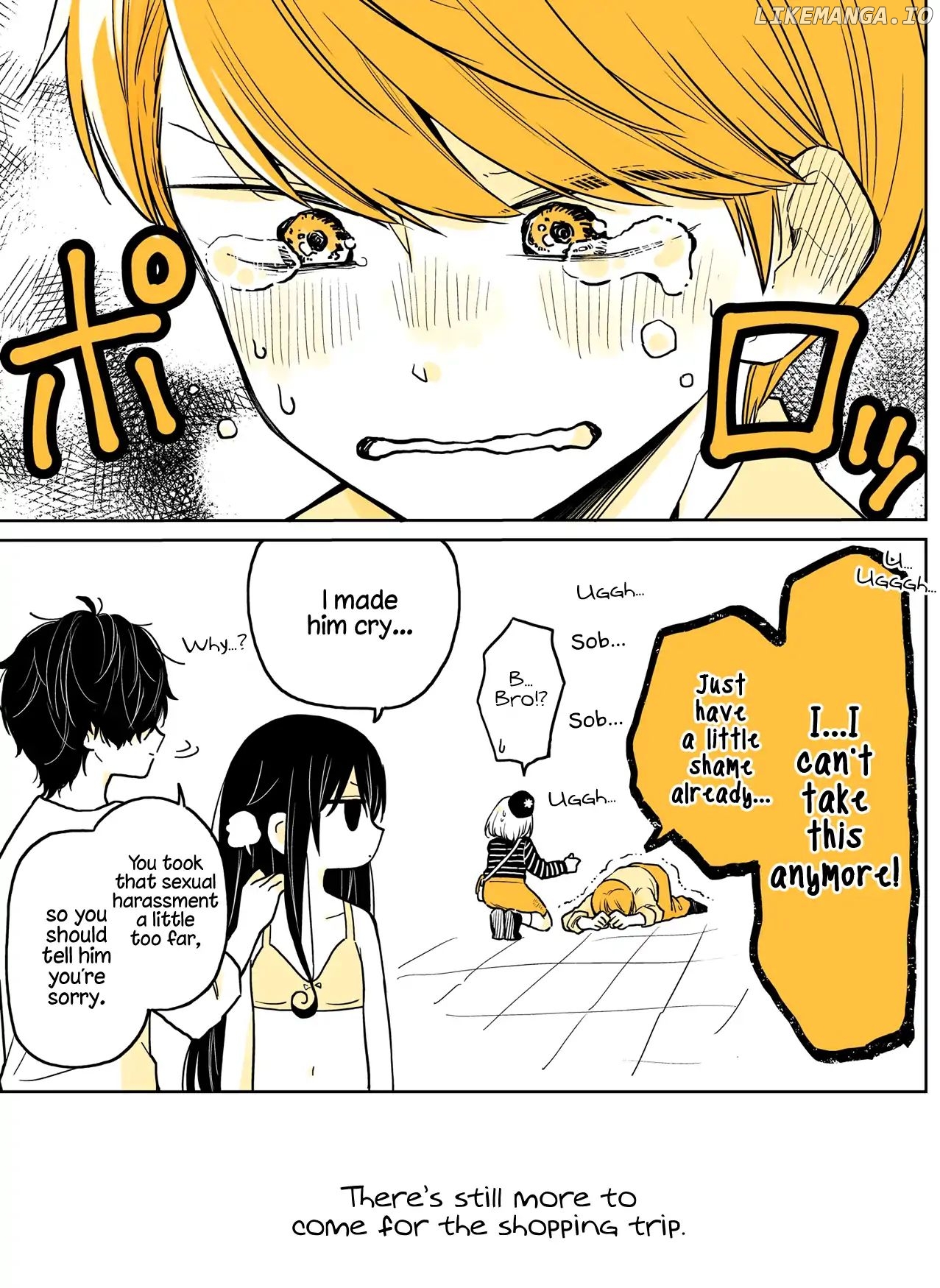 About A Lazy High School Guy Who Woke Up As A Girl One Morning chapter 10.5 - page 4