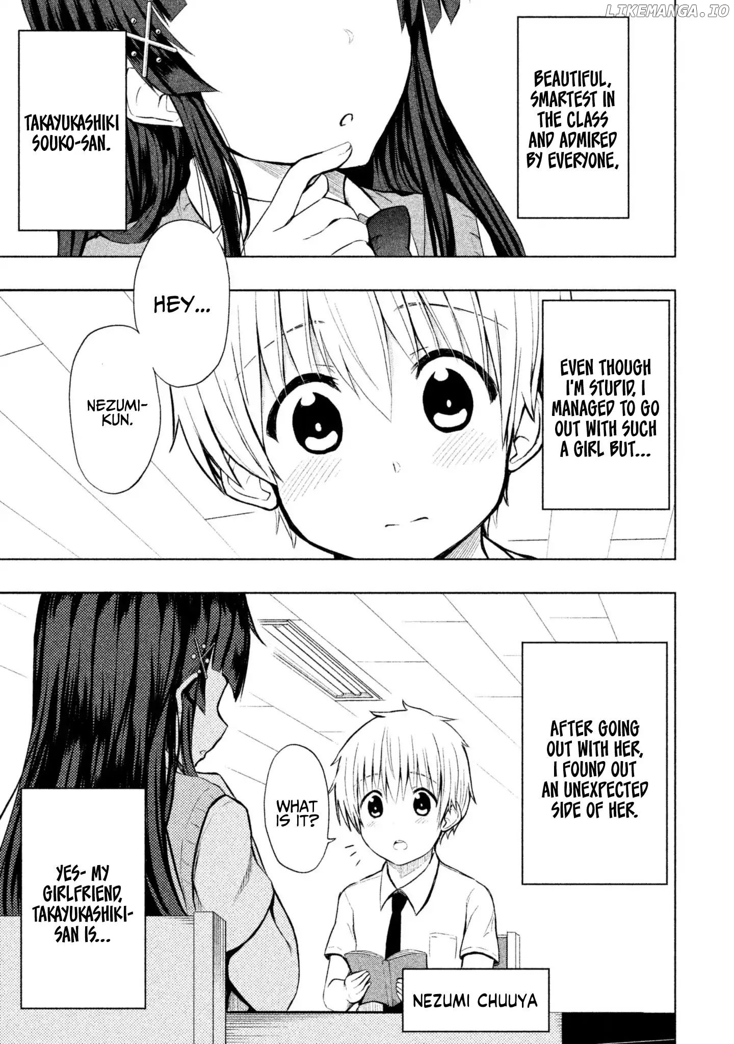 A Girl Who Is Very Well-Informed About Weird Knowledge, Takayukashiki Souko-san chapter 1 - page 6