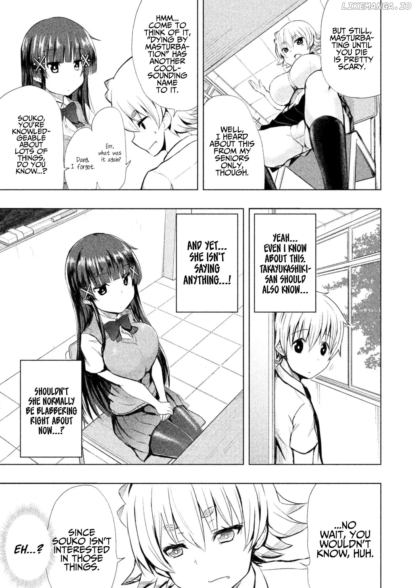 A Girl Who Is Very Well-Informed About Weird Knowledge, Takayukashiki Souko-san chapter 3 - page 4