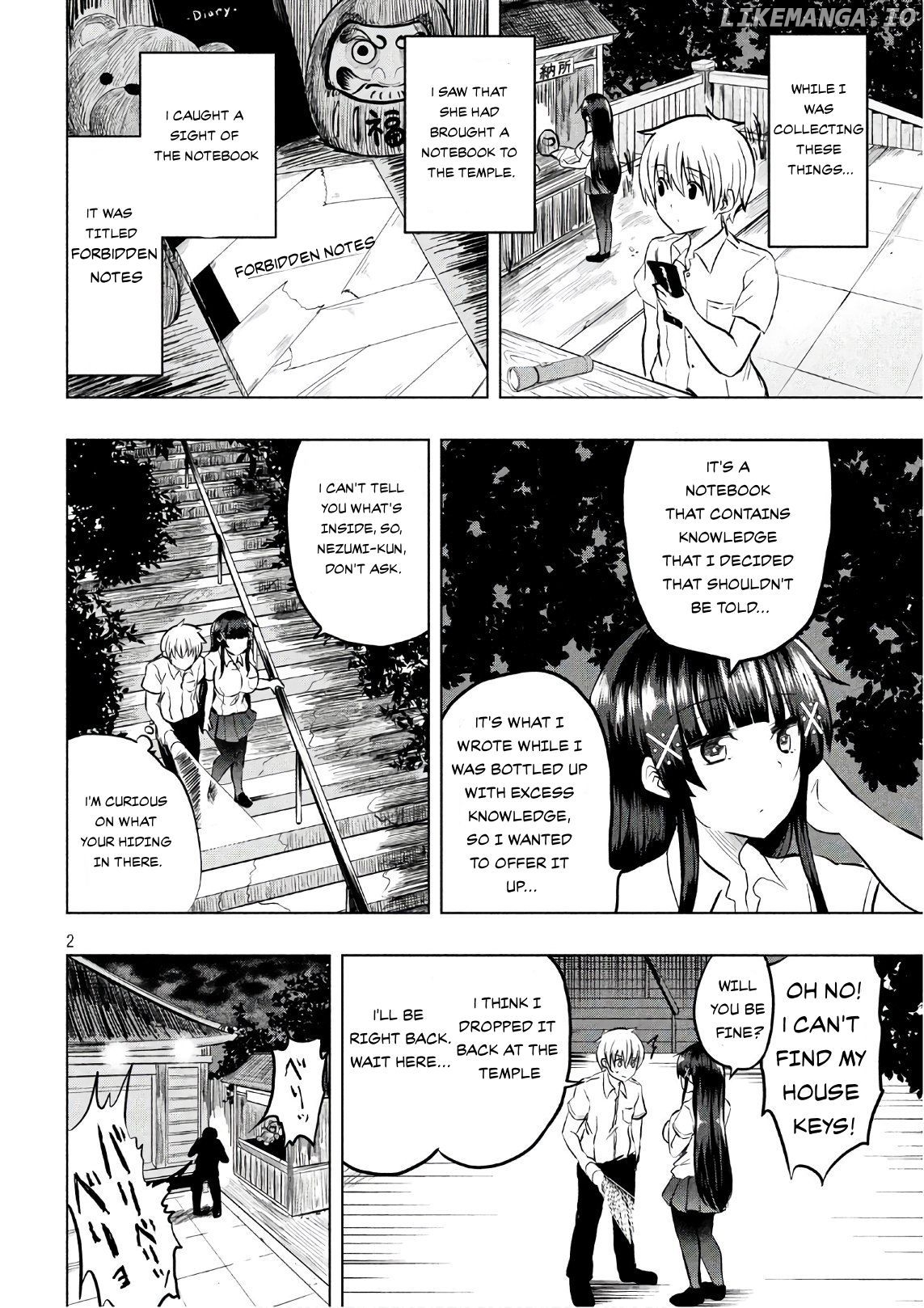 A Girl Who Is Very Well-Informed About Weird Knowledge, Takayukashiki Souko-san chapter 26 - page 2