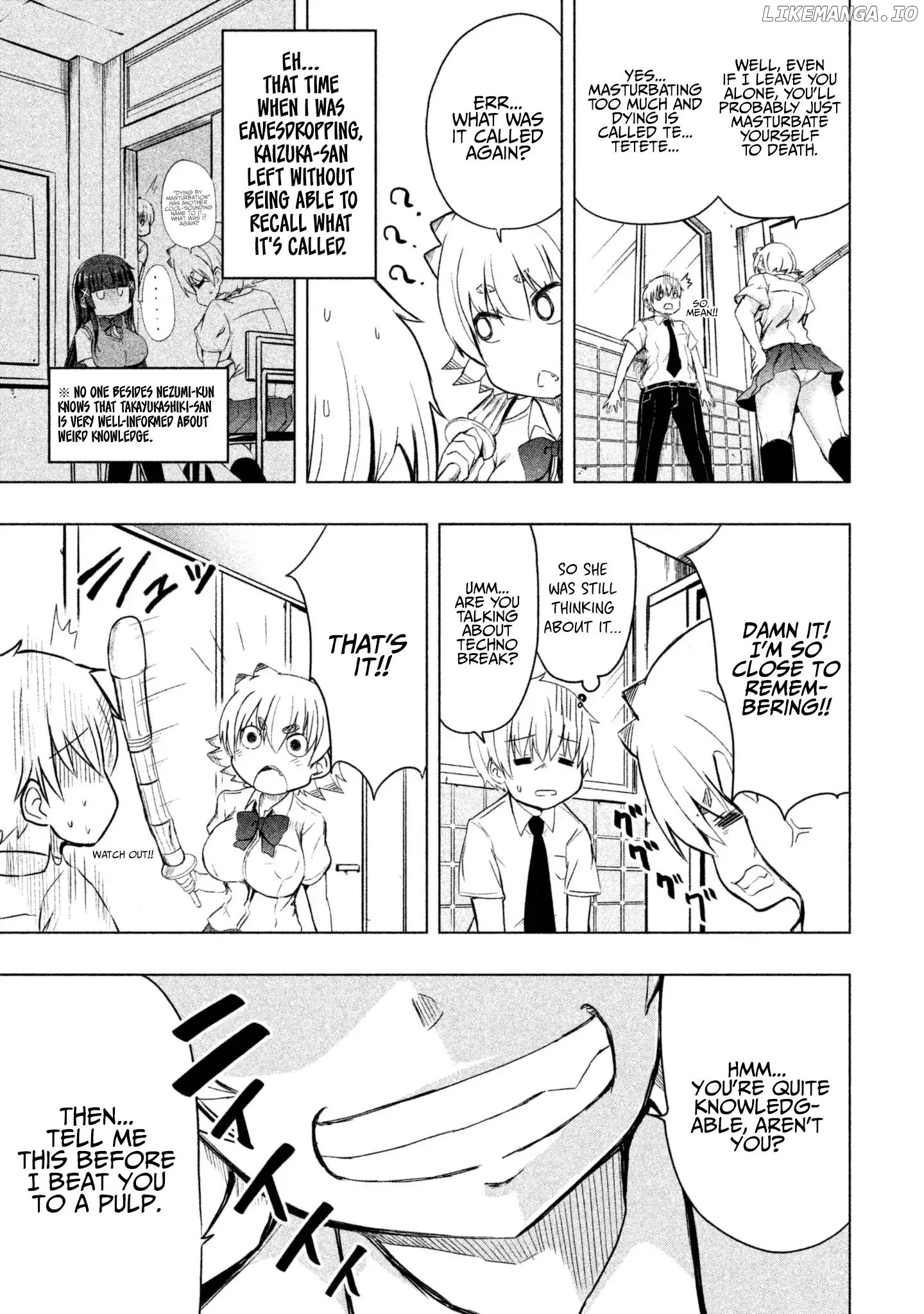 A Girl Who Is Very Well-Informed About Weird Knowledge, Takayukashiki Souko-san chapter 10 - page 4