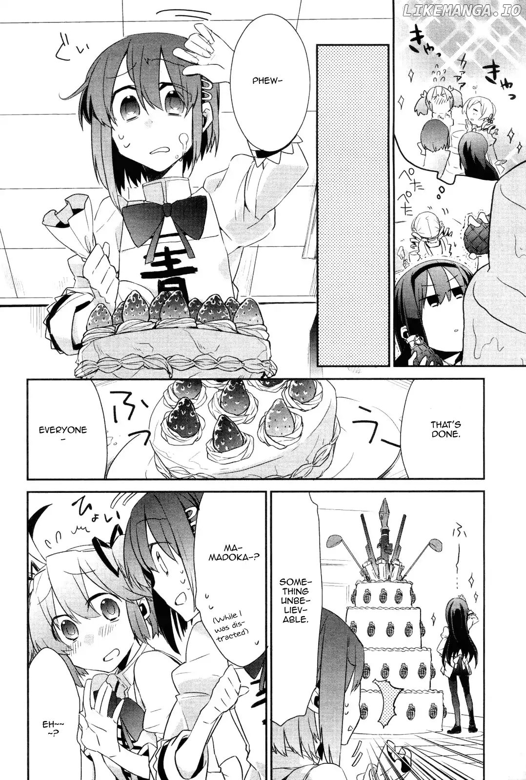 Mahou Shoujobu Madoka Magica chapter 1 - page 12