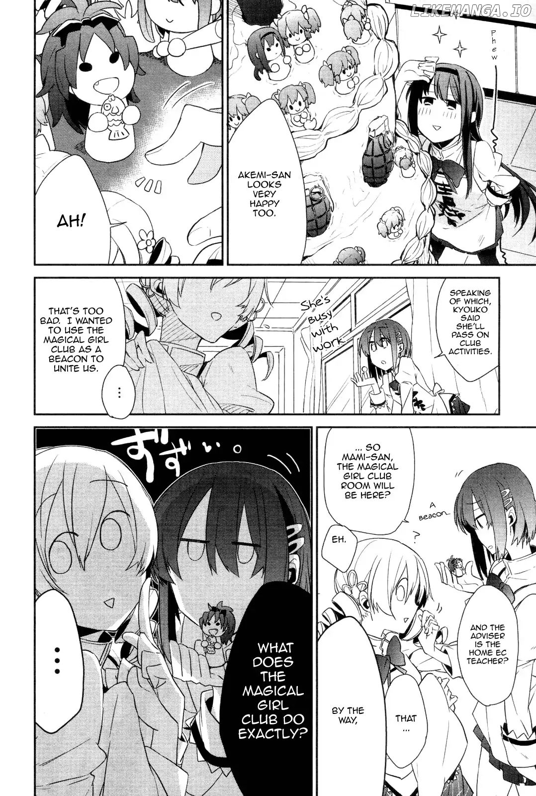 Mahou Shoujobu Madoka Magica chapter 1 - page 16